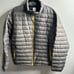 Patagonia gray down puffer jacket size large