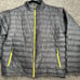 Patagonia gray down puffer jacket size large