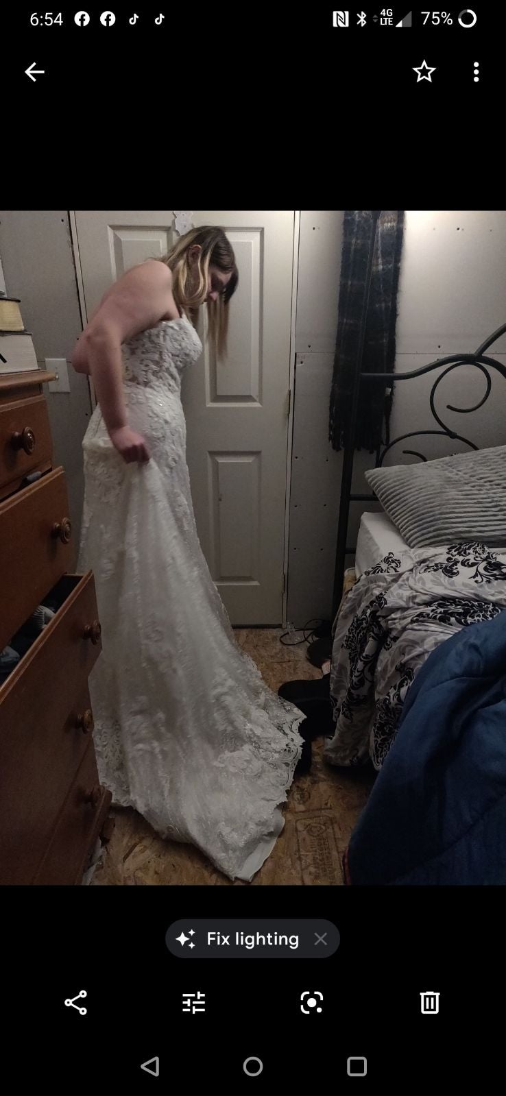 wedding dress
