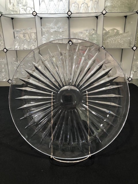 Balmoral by Val St. Lambert 0 11.75 Vintage Cake Plate