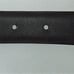 NEW COACH BLACK SMOOTH LEATHER GROMMETS SQUARE CHARM DOG PET COLLAR SIZE XL 8848