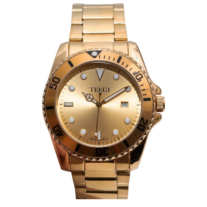 ELEGANT UNISEX GOLD COATING WATCH