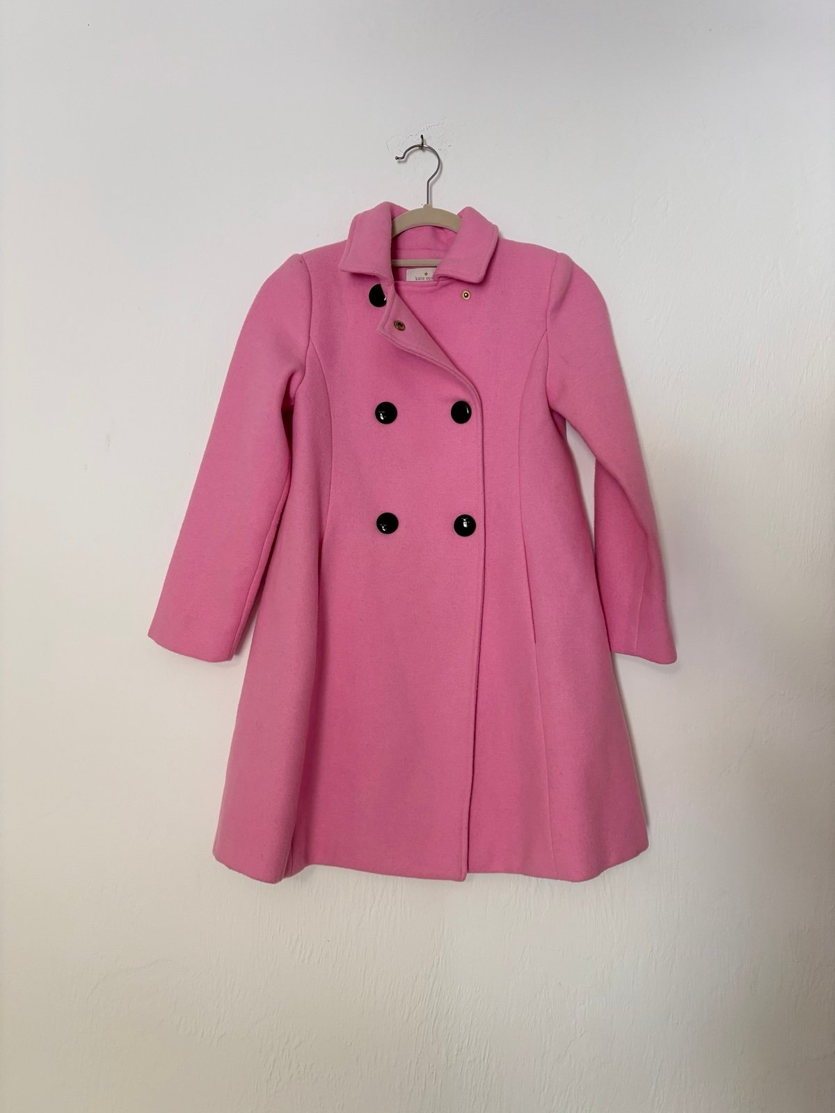 Kate Spade New York Coat 12y wool blend pink