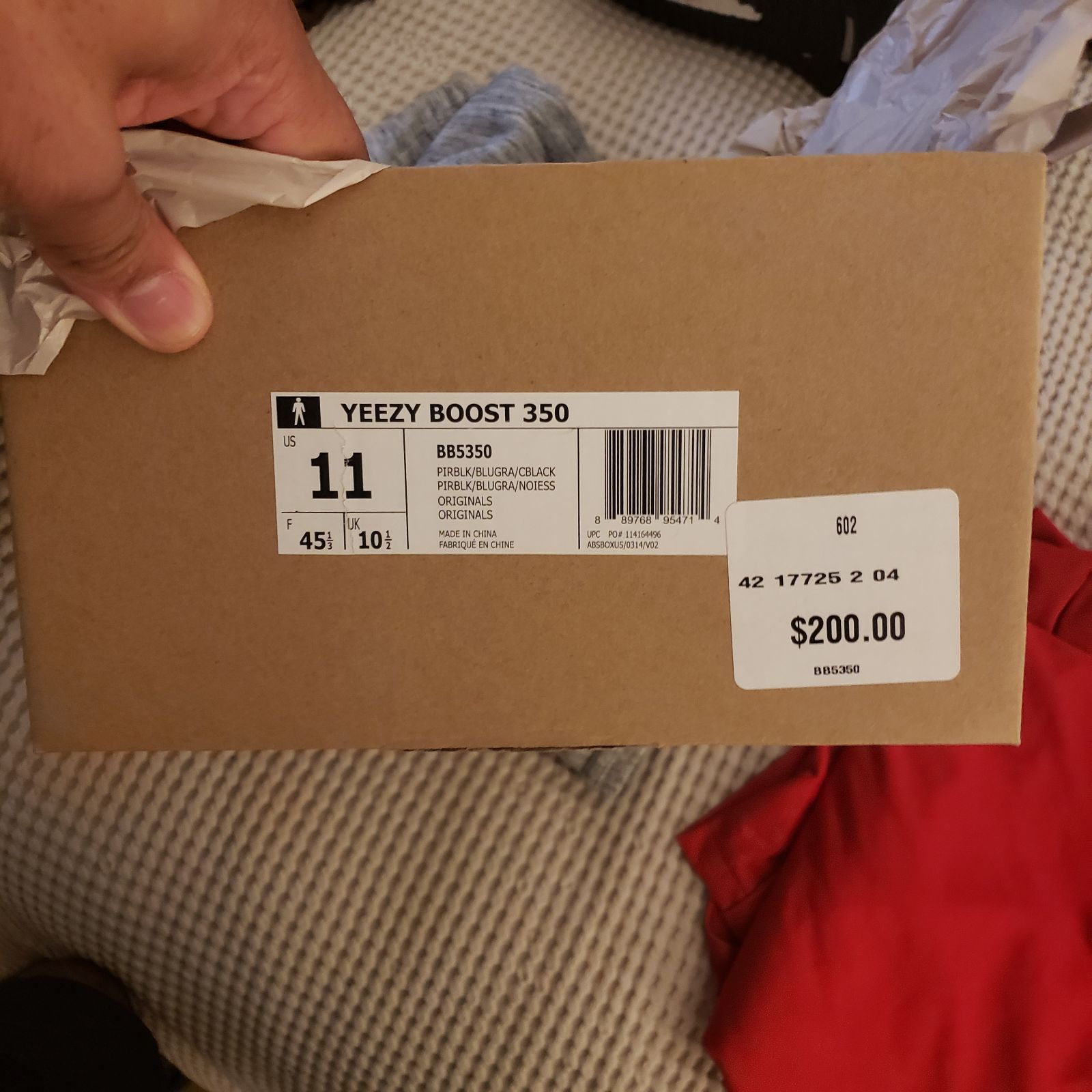 Adidas Yeezy Boost 350 Pirate Black (201