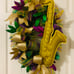 Mardi Gras Wreath