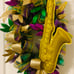 Mardi Gras Wreath