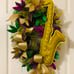Mardi Gras Wreath