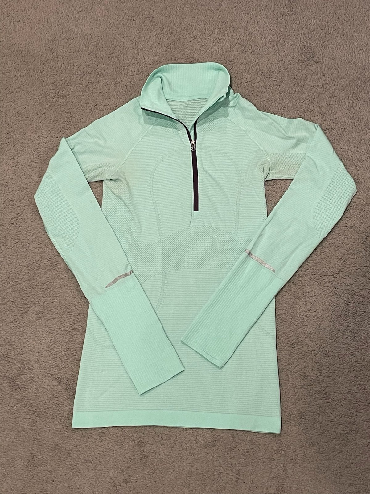 Lululemon Swiftly Tech Long Sleeve Quarter Zip Tshirt