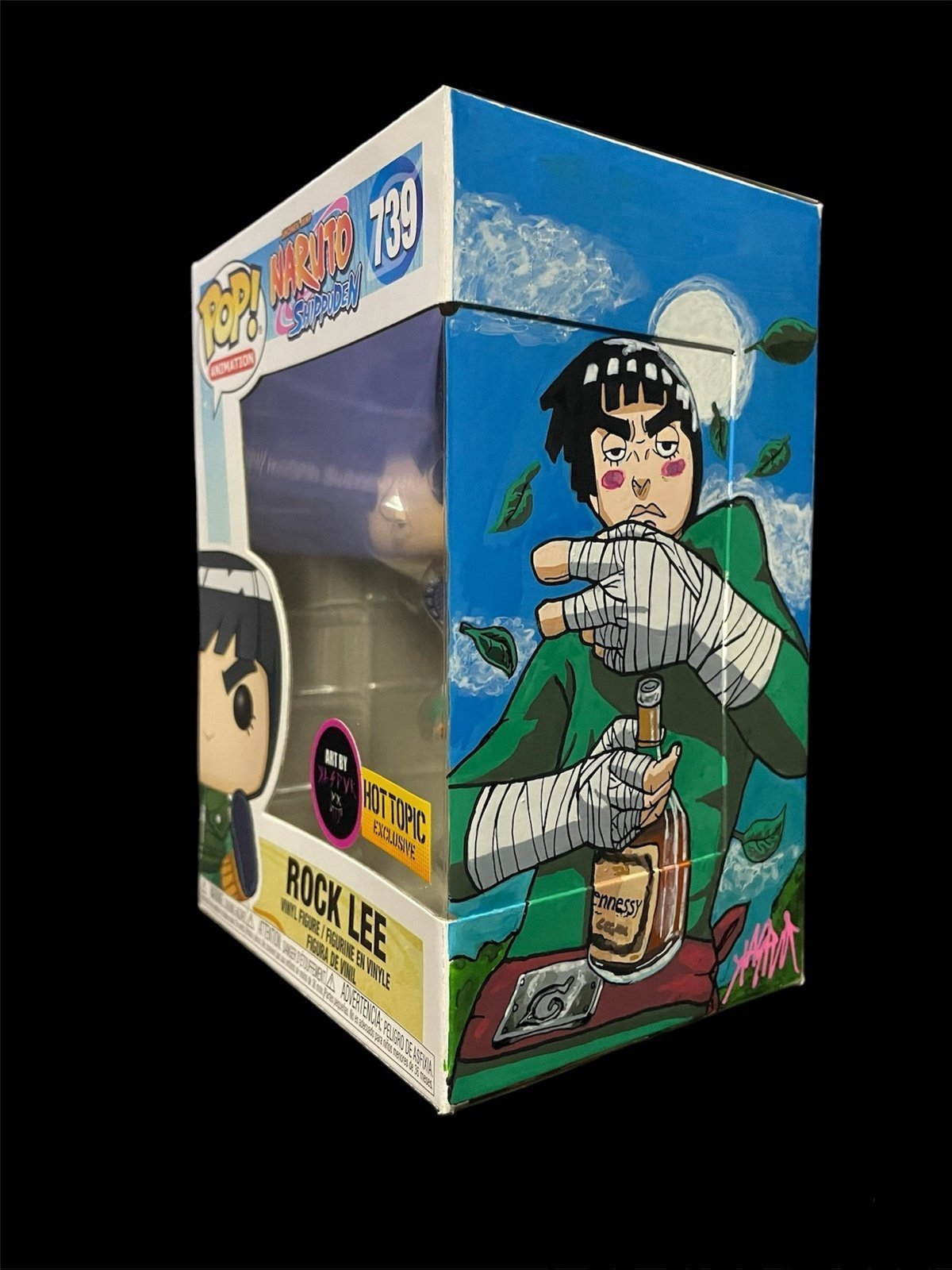 (SOLD) Rock Lee Custom Funko Pop Box Art