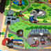 Early bird gets the worm! Thomas the Tank Engine Train Mat & Puzzle, Anpanman Puzzle (3 pieces)