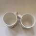 Vintage 1980 Hogs And Kisses Coffee Mug Set Of 2 Staffordshire Potteries