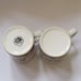 Vintage 1980 Hogs And Kisses Coffee Mug Set Of 2 Staffordshire Potteries