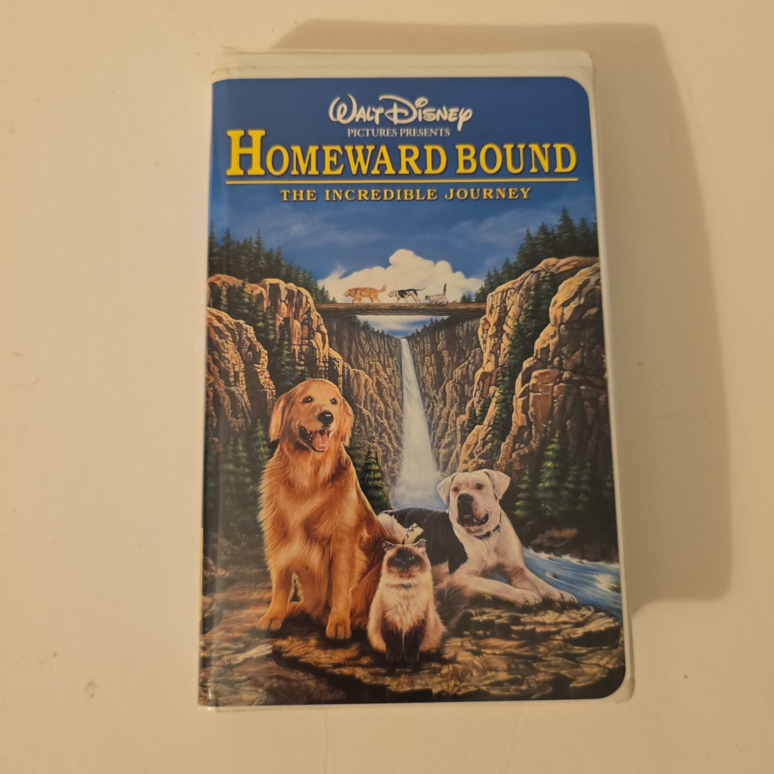 Homeward Bound The Incredible Journey VHS Tape