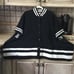 Free People Pep Rally Stripe Poncho Sweater Jacket Snaps Cobalt Black White