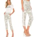 MOTHER The Shaker Chop Crop Fray Camo Pants