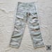 MOTHER The Shaker Chop Crop Fray Camo Pants