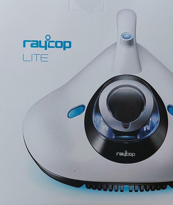 RayCop Bed Vacuum Cleaner with UV Light and Pulsating Brush ...