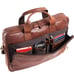 KomalC 16 Inch Leather briefcases Laptop Messenger Bags for Men and Women Best O