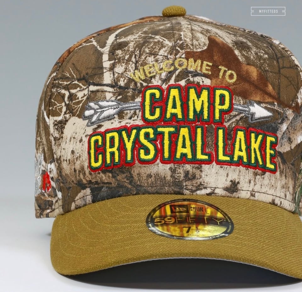Myfitteds Friday the 13th camp crystal lake realtree edge size 7 1/4 new era fit