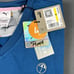 Puma Golf Sweater Arnold Palmer Umbrella Logo V-Neck Medium Lake Blue NWT 100
