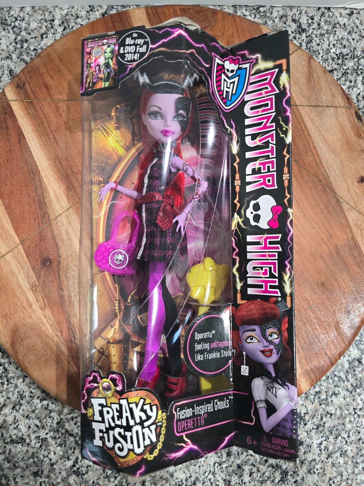 Operetta Freaky Fusion Monster High Doll 2013 Ghouls Mattel