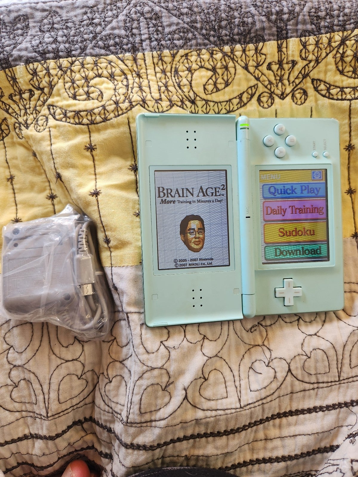 Nintendo DS Lite in light Turquoise