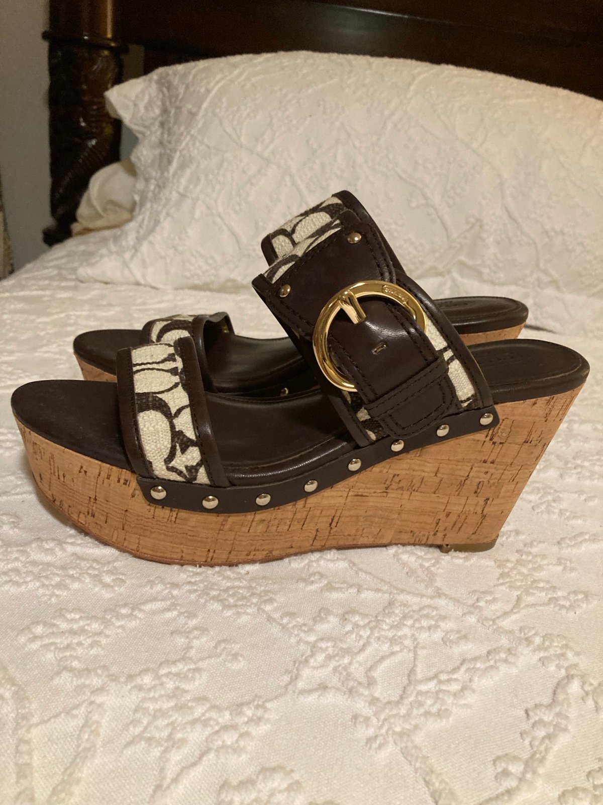 Coach heels 8.5