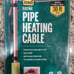 MD ELECTRIC PIPE HEATING CABLE 30 MODEL: 64444 NEW IN PACK