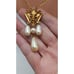 Avon Etruscan Style Necklace dangling pearls vintage