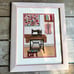 Janet Gearing Treasured Pieces Singer Sewing Machine Art Print Signed Applique