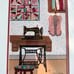 Janet Gearing Treasured Pieces Singer Sewing Machine Art Print Signed Applique
