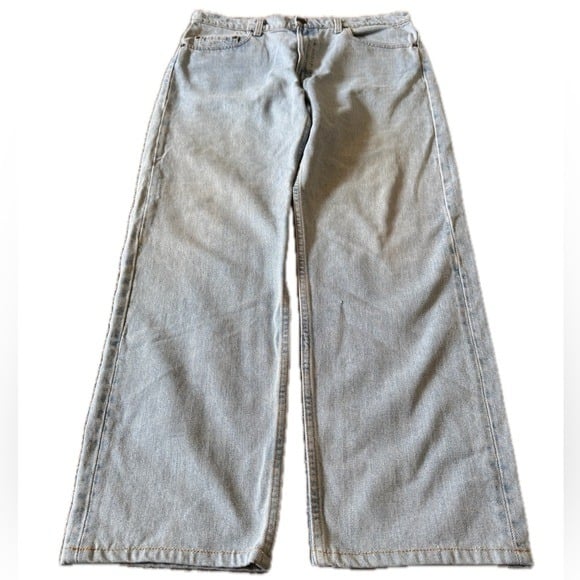 Levi’s 505 Light Wash Blue Jeans (38x34)