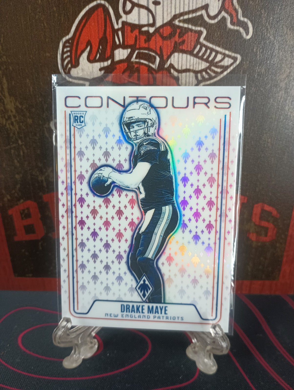 Drake Maye Contours Rookie /80