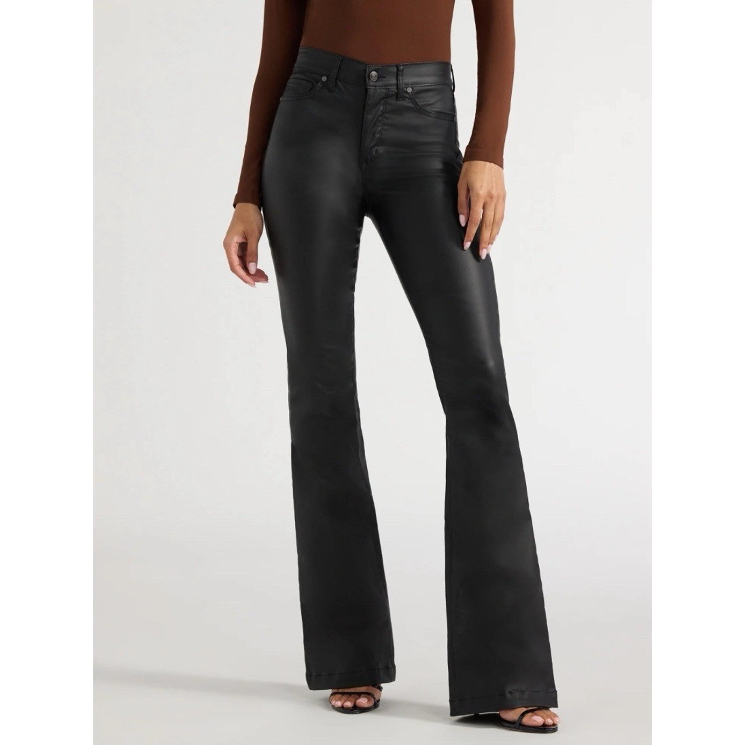 Sofia Jeans Women's Melisa Flare High Rise Soft Shine Twill Size 0