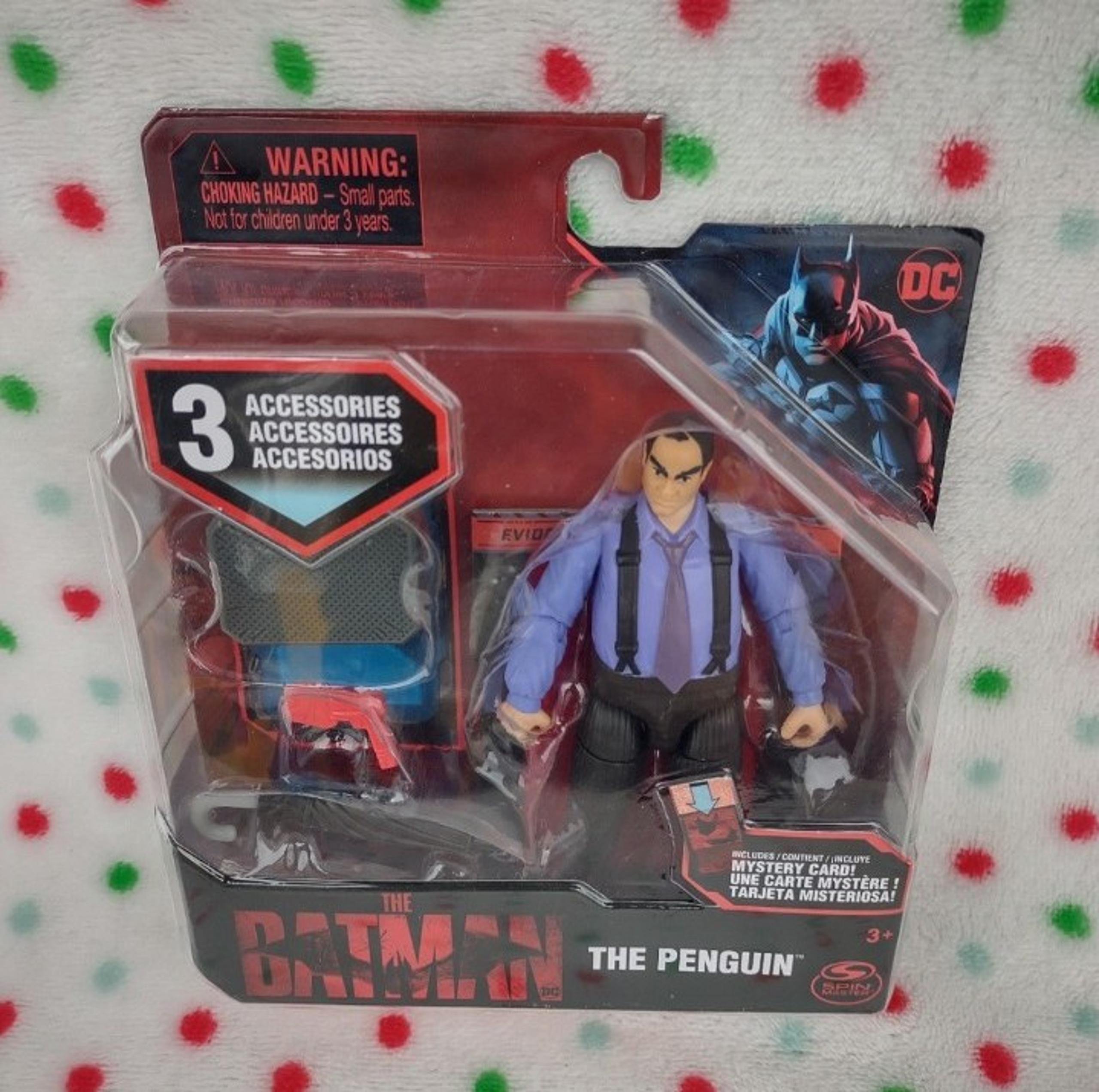 DC The Batman THE PENGUIN Spin Master 3.75” Inch 2021 Colin Farrell