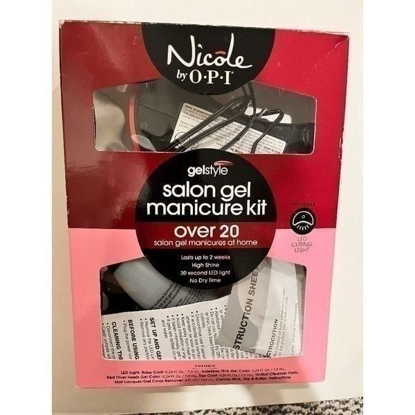 Nicole by OPI Salon Gel Manicure Kit