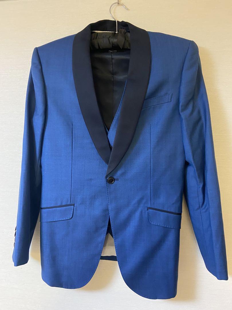 Resell Noir Blue Suit AU-62 Watanabe Wedding Tuxedo
