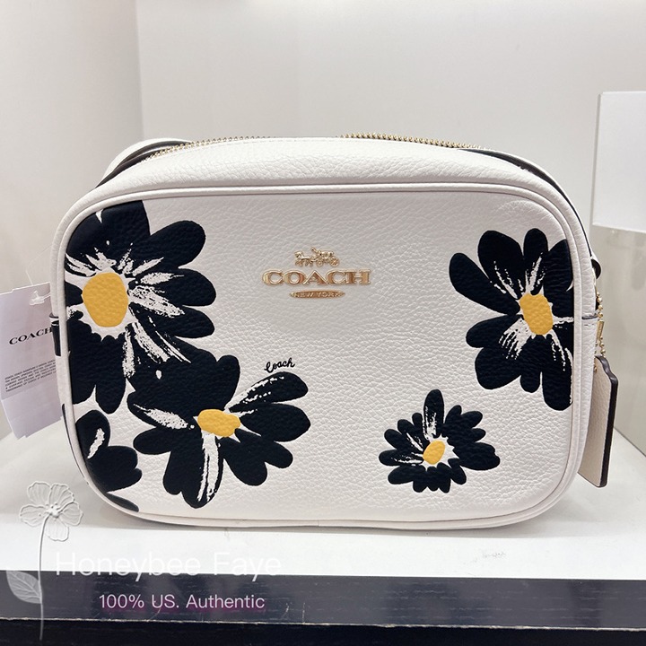 nwt Coach Jamie Camera Bag With Floral Print