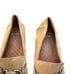 Donald Pliner Womens 10M Suede Camel HELIO Loafers Platform Shoes 197 Designer