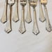 8 International Royal Plume Wm. Rogers&Son Silver-plated Salad Fork 6 3/4”