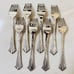 8 International Royal Plume Wm. Rogers&Son Silver-plated Salad Fork 6 3/4”