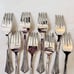 8 International Royal Plume Wm. Rogers&Son Silver-plated Salad Fork 6 3/4”
