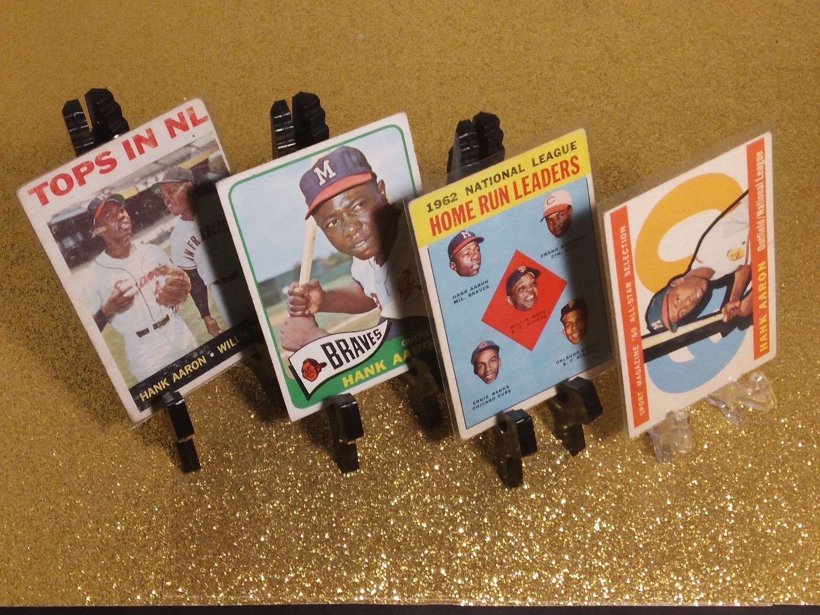 4 authentic hank aaron reservation for TBT