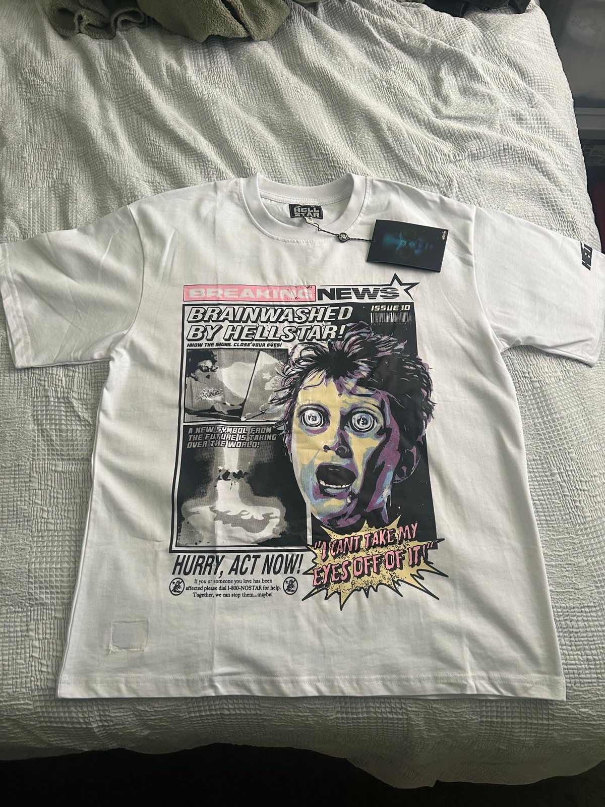 Hellstar is Breaking News T-Shirt size M