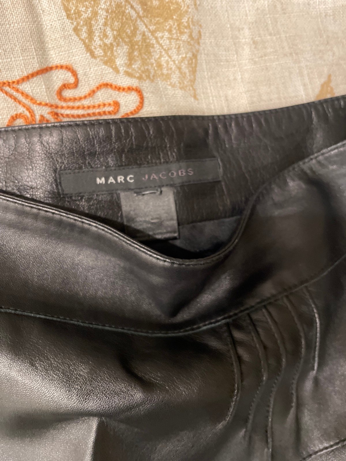 Marc Jacobs leather skirt