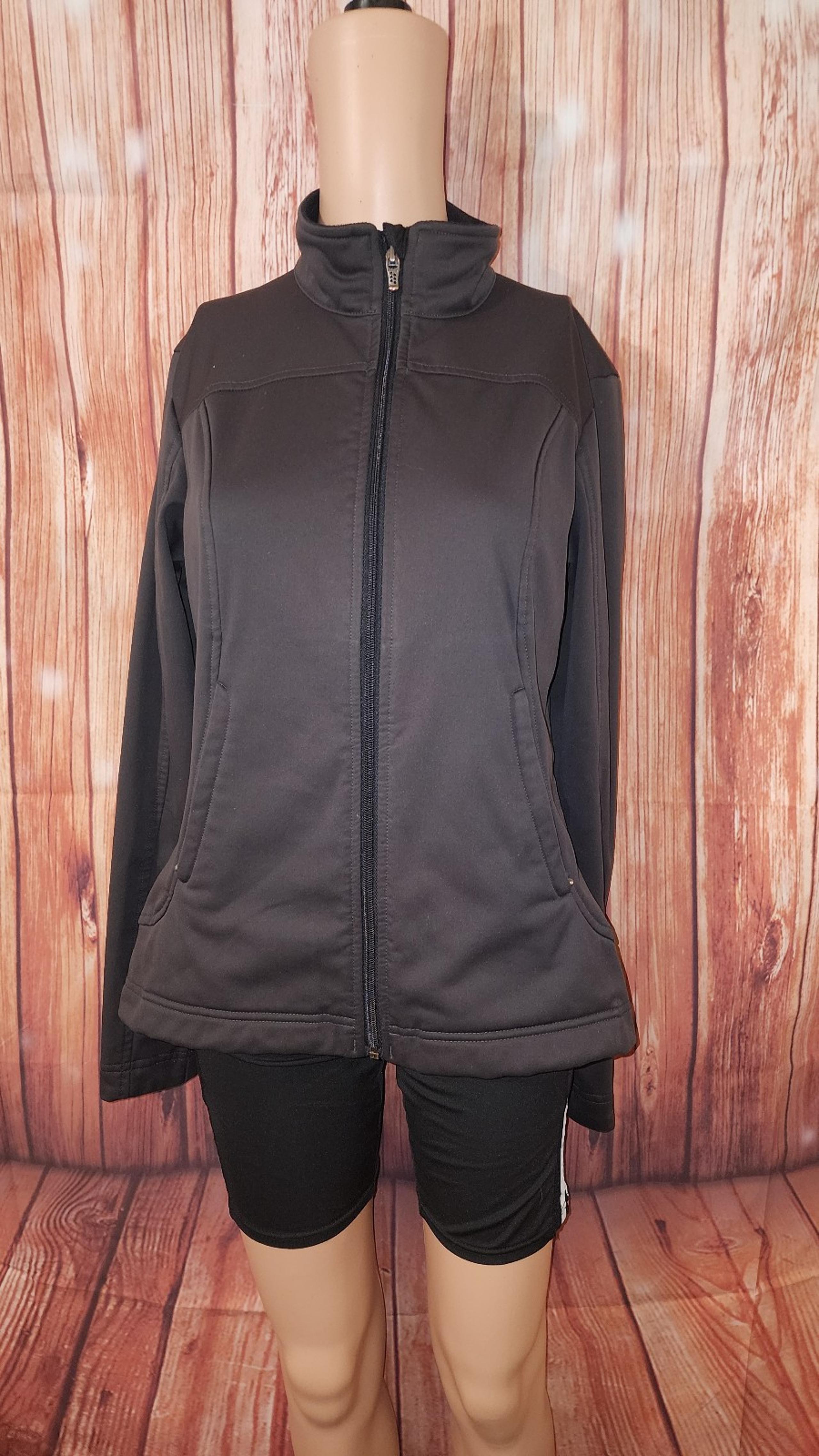 Patagonia Jacket Kiwa Softshell Full Zip Black Women's Size Medium