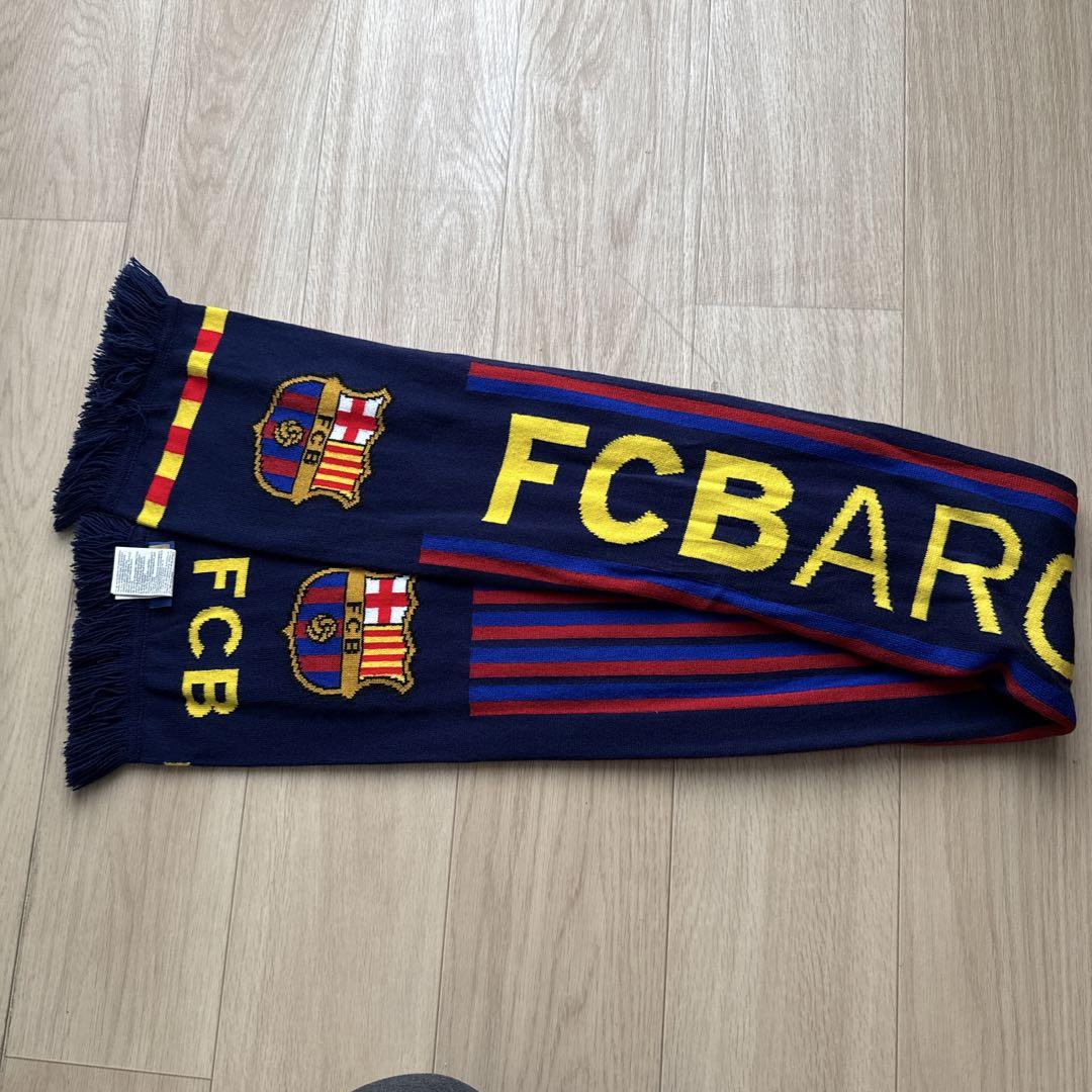 FC Barcelona Scarf Navy Blue