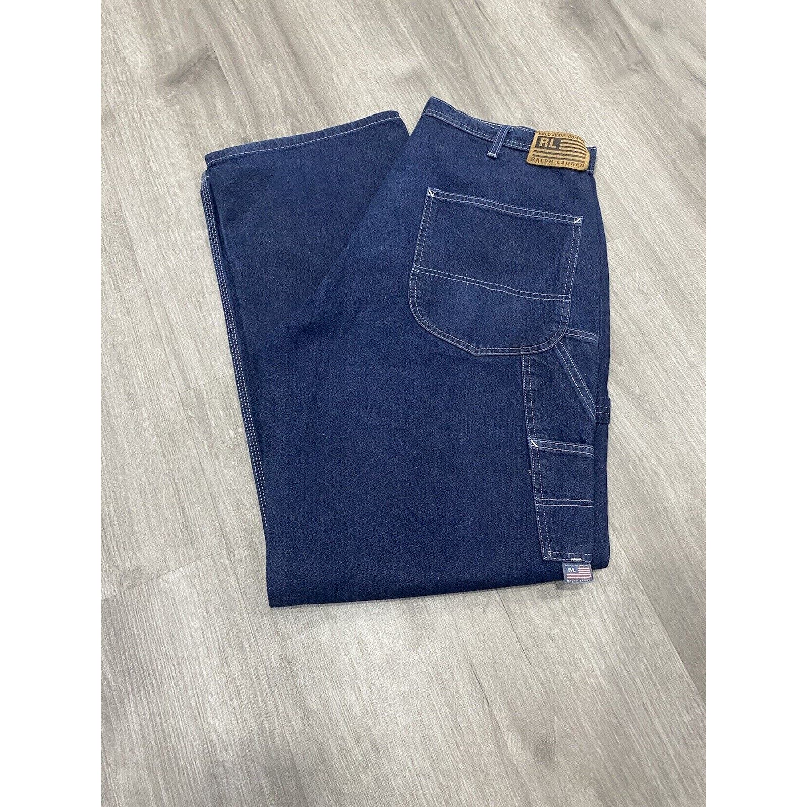 Polo Ralph Lauren Dark Baggy, Loose Jeans for Men | Mercari