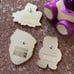 Lotso from Toy Story pink a La mode pin and miniso figure bundle lot