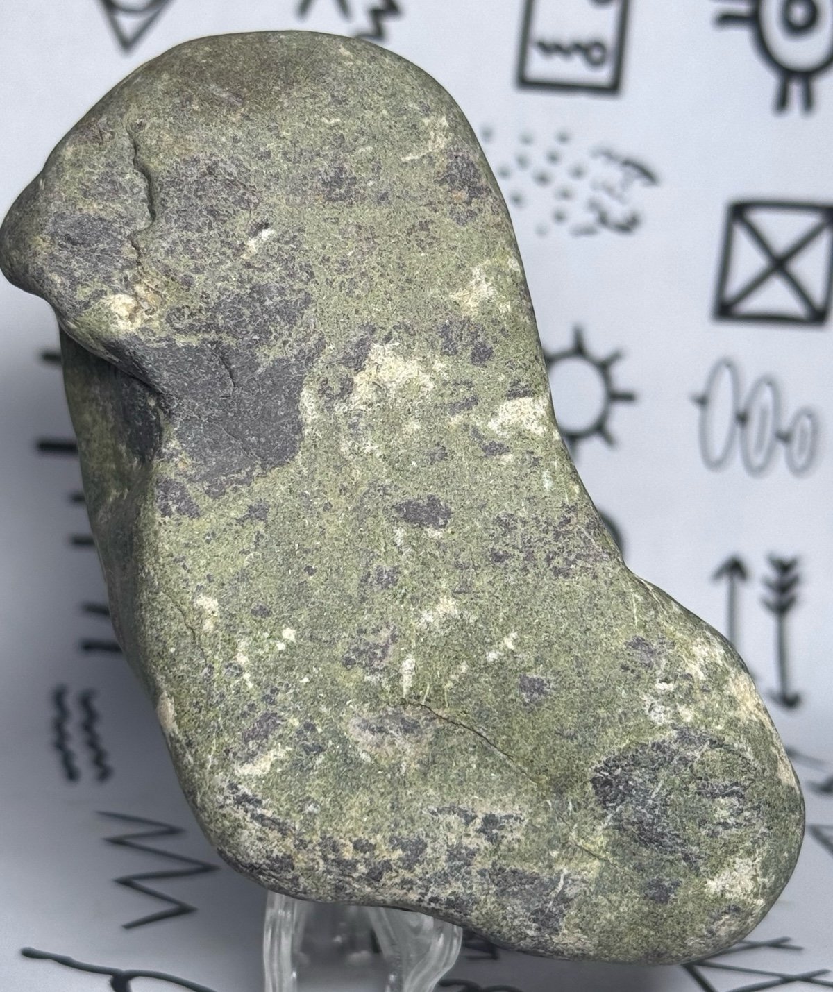 Native American Indian Authentic Stone Effigy Artifact Carved Stone